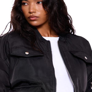 Chaqueta de burbujas gruesa y cálida de la industria perfecta, abrigos de invierno de alta calidad a prueba de viento, chaqueta acolchada de algodón - Product Image 6