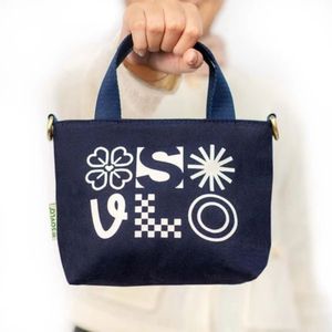 Bolso Bandolera Mini KLM Premium, Cierre de Cremallera, Lona Resistente, Moderno, Fácil de Llevar, para Salidas Informales, Indonesia - Product Image 1