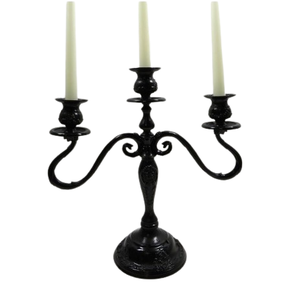Three Arm Antique Candelabra Traditional Style Premium Quality Candle Stand for Home and Wedding Decoration - Product Image 5