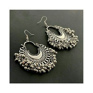 Collier long en chandelle oxydé pour les occasions de fête - Product Image 4