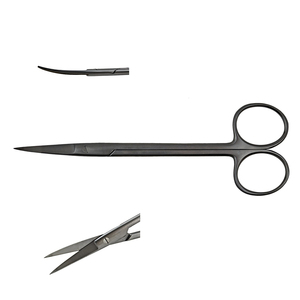 3,5 ''Dental Iris Tijeras Manual Acero inoxidable Goma Tejido Tijeras quirúrgicas - Product Image 4