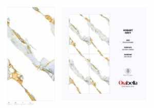 Baldosas de Porcelana Golden Endless para Pisos y Paredes, 600x1200, Diseño Contemporáneo - Product Image 4