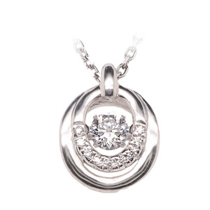 Chaîne à maillons Vietnam cadeau pour femmes, forme ronde, coupe brillante, argent 925, pierre CZ, bijoux fins, colliers pendentifs - Product Image 1