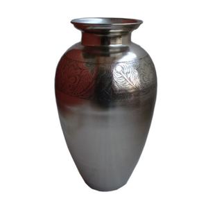 Vase décoratif en métal pour maison décoratif décoratif moderne galvanisé fabriqué par Ahmad Exports Vase à fleurs avec poignées en jute - Product Image 2