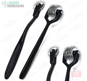 <b>Wartenberg</b> <b>Pinwheel</b> Instruments 4 Pieces Set Best Quality Stainless Steel Black Coating & Multi Colors Hot Sales CE ISO Approve - Product Image 5