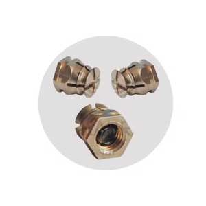 Factory Price Customized Brass Spreading <b>Insert</b> for <b>Wood</b> Fittings and Industrial Projects - Product Image 3