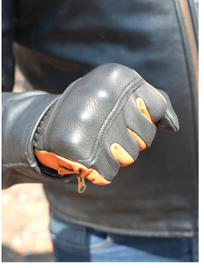 Gants de course d'impression de logo personnalisé de haute qualité pour hommes gants de moto unisexes couverture complète des doigts nouveau Design en cuir - Product Image 5