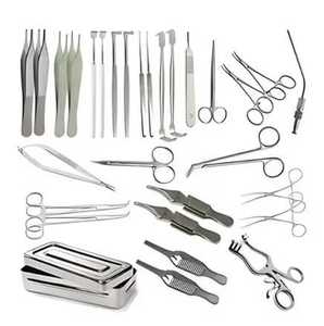 Juego de Instrumentos Quirúrgicos Básicos de Alta Calidad para Cirugía General, Fabricado en Acero Inoxidable de la Mejor Calidad - Product Image 1