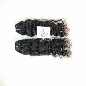 มัดผมมนุษย์ธรรมชาติหยักศกสำหรับ100% 2025หนังกำพร้าที่แต่งเป็นผมธรรมชาติแบบอินเดีย - Product Image 1