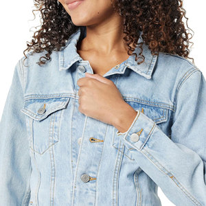 High-Quality Women Denim Jackets Soft And Comfortable Stylish Casual Daily Fashion Denim Jacket - Product Image 4