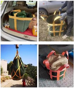 FIBC Ton Bag Plastic Heavy Duty Bulk Storage & <b>Transport</b> Bags for Industrial Farm Construction Use - Product Image 4