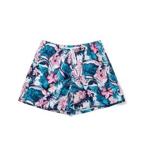 Pantalones cortos de playa de verano personalizados para hombre, traje de baño con estampado de algodón 100% Floral de alta calidad, diseño de logotipo personalizado, características de talla grande - Product Image 1