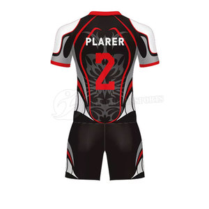 ชุดรักบี้ออกแบบเองได้ ระบายอากาศดี ราคาคุ้มค่า ชุดรักบี้แบบซับลิเมชั่น สำหรับกีฬากลางแจ้ง - Product Image 2