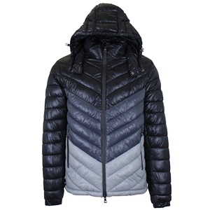 Nouveau style de doudoune, veste rembourrée en nylon brillant, hiver chaud, col montant, mode OEM, vêtements d'extérieur pour hommes - Product Image 6