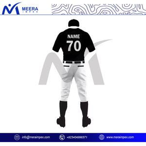 Conjunto de uniforme de béisbol personalizado para hombre, equipo deportivo transpirable de secado rápido, kit de pantalones, entrenamiento de partido profesional, proveedor al por mayor - Product Image 4