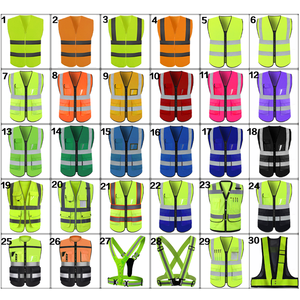 Chaleco de Seguridad Reflectante de Alta Visibilidad Fluorescente de Alta Calidad, Ropa de Trabajo para Tráfico, Construcción, Ingenieros, Logotipo Personalizado, Unisex - Product Image 6