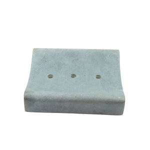 Porte-savon en stéatite grise de la plus haute qualité, fait à la main pour les hôtels et les maisons, accessoire durable et économique. - Product Image 6