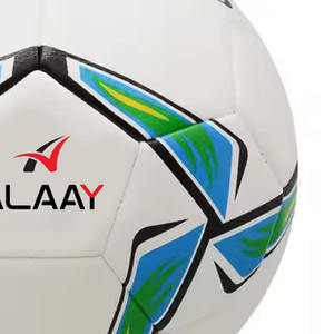 Balón de fútbol cosido a máquina de Material de PVC Alaay, 32 paneles, tamaño y peso oficial, logotipo de fútbol, balón de fútbol - Product Image 3