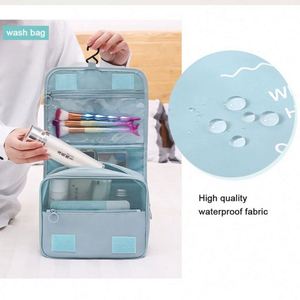 Custom <b>Travel</b> <b>Toiletry</b> PVC Makeup Storage <b>Bag</b> Waterproof Clear Transparent Cosmetic <b>Bag</b> with Dividers - Product Image 3