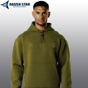 Sudadera con Capucha de Invierno para Hombre, de Poliéster/Algodón, Tejido de Felpa, Transpirable, Corte Regular, Logotipo Frontal Sólido, 310g - Product Image 3