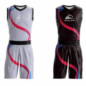 Dos caras Gamewear Jerseys Imprimir Logo Deportes Baloncesto Uniformes Alta calidad Reversible Baloncesto Ropa - Product Image 1