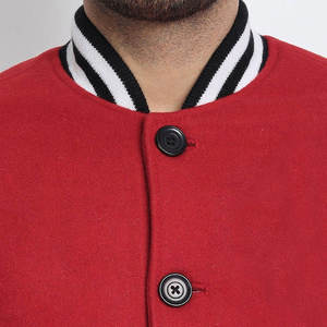 Veste universitaire personnalisée pour hommes et femmes, couleur unie, vêtements décontractés pour l'hiver, service OEM, écologique, coupe-vent - Product Image 6
