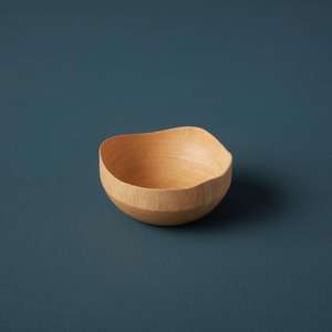 Tazón Redondo de Madera de Acacia Blanca Hecho a Mano, Ecológico, Estilo Vintage, para Servir Alimentos, Suministros para Fiestas y Eventos, Decoración de Mesa, Accesorios de Decoración para el Hogar - Product Image 6