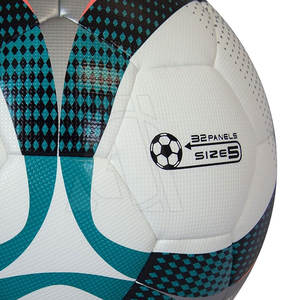 Ballon de football sur mesure de haute qualité fabriqué à la main au Pakistan avec étiquette personnalisée pour le football sportif - Product Image 5