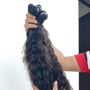 ผมคนแท้สำหรับต่อผมมนุษย์ผมชาวอินเดียไม่ผ่านกระบวนการทางเคมี - Product Image 3