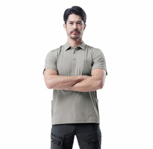 เสื้อยืดยูนิเซ็กส์ TBS-5501 แบรนด์เกาหลี ผลิตจากผ้าโพลีเอสเตอร์ Sorona ทอแบบ Patch ฟังก์ชั่นหลากหลาย เป็นมิตรต่อสิ่งแวดล้อม เหมาะสำหรับงานหนัก - Product Image 2