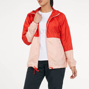 แจ็กเก็ตกันลมผู้หญิงแจ็กเก็ตกันลมใส่ลำลองมีสไตล์ทันสมัย - Product Image 2