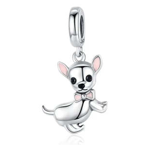 Fine <b>Charm</b> <b>Bracelet</b> for <b>Silver</b> Dog Carms Collection - Product Image 6