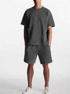 Conjuntos de pantalones cortos informales para hombre, camiseta de manga corta, pantalones cortos, conjunto de chándal sólido, ropa de marca para hombre, conjuntos de 2 piezas, novedad de verano al por mayor - Product Image 2