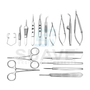 Kit de pinces d'ophtalmologie chirurgicale pour micro-chirurgie oculaire Ensemble de micro-chirurgie d'ophtalmologie oculaire par SUAVE INSTRUMENTS SURGICAUX - Product Image 1