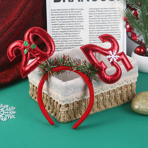 <span class=keywords><strong>2025</strong></span> fiesta de año nuevo suministros de vacaciones fotomatón Prop brillo Año Nuevo diademas coloridas para decoración de Navidad Año Nuevo - Product Image 4