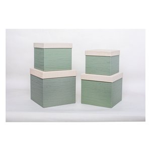 Assorted Green <b>Storage</b> <b>Boxes</b> 4-Pack AS1145B - Product Image 1