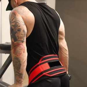 เข็มขัดยกน้ำหนักผู้ชายและผู้หญิงเข็มขัดฝึกยิมเข็มขัดจุ่มหนังวัวแบบยกน้ำหนักแบบสบายสินค้าใหม่ - Product Image 4