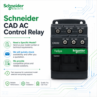 Relais de commande AC Schneider Electric TeSys CAD32 CAD50 24V 110V 220V 380V 3NO 2NC 5NO Relais auxiliaire industriel