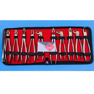 Ensemble de pinces dentaires avancées pour outils de précision d'extraction dentaire pour usage clinique et chirurgical Ensemble d'instruments chirurgicaux dentaires - Product Image 2