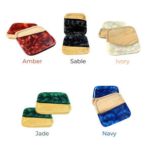 Meilleur prix modèle de caboteur en résine époxy en bois naturel pour salle à manger et cuisine Vietnam - Product Image 5