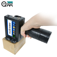 Nueva Impresora de Inyección de Tinta Portátil de 25.4 mm, Máquina de Codificación de Número de Lote y Fecha de Caducidad para Bolsas de Plástico