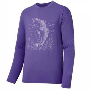 Maillot de pêche en polyester spandex à séchage rapide conçu sur mesure Ensemble de vêtements de sport en toile respirante avec protection solaire UPF 50 + - Product Image 6