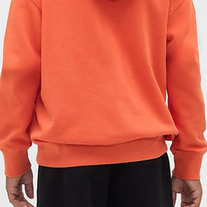 <b>Boys</b> Solid Color Fleece <b>Hoodie</b> For Winter Comfort Cotton Polyester Material / With Cheap Rate For Bulk Buyers With Full Sleeves - Product Image 6