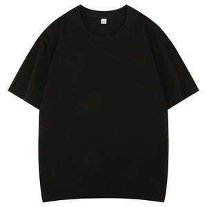 OEM Logo personnalisé Design 180g coton peigné enfants à manches courtes unisexe moyen et grand couleur unie T-shirts vierges - Product Image 1