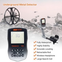 Détecteur de métaux portable T90 étanche IP68, détecteur de métaux souterrains longue portée avec bobine de recherche de 13 pouces