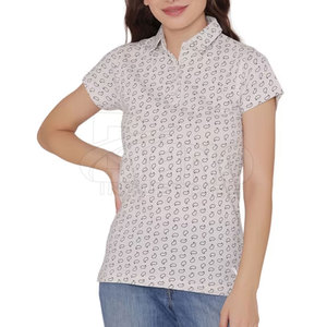 Venta en línea personalizada, camisetas Polo para mujer, camisetas Polo para mujer de talla grande, ropa de verano, camisetas Polo para mujer - Product Image 1
