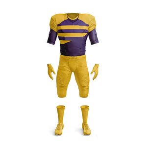 2025 ropa deportiva diferentes colores uniforme de fútbol americano al por mayor último diseño uniforme de fútbol americano - Product Image 5