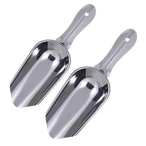 ที่ตักน้ำแข็งสแตนเลสสีทองสารพัดประโยชน์ที่ตักน้ำแข็งที่ตักไอศกรีมอเนกประสงค์สำหรับร้านกาแฟเบเกอรี่ - Product Image 1