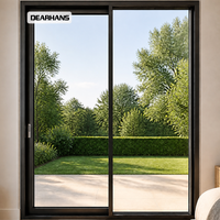 Porte coulissante en aluminium, porte de séparation acoustique insonorisée en verre pour bureaux, salles de conférence et projets de réunion