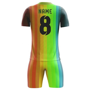 2024-2025 personalizado secado rápido Transferencia de Calor Spandex/algodón fútbol Jersey conjunto cómodo alta calidad uniforme desgaste rápido - Product Image 6
